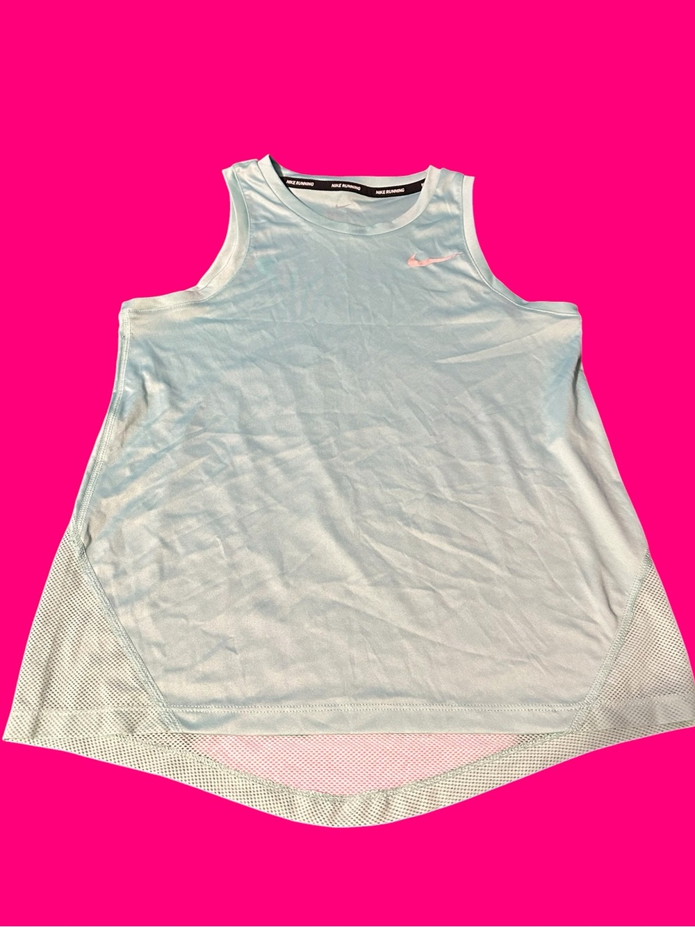 Nike Women’s Light Teal Athletic Tank Top